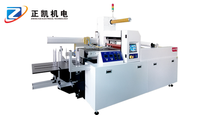 雙面覆膜裁切機工作流程及特點